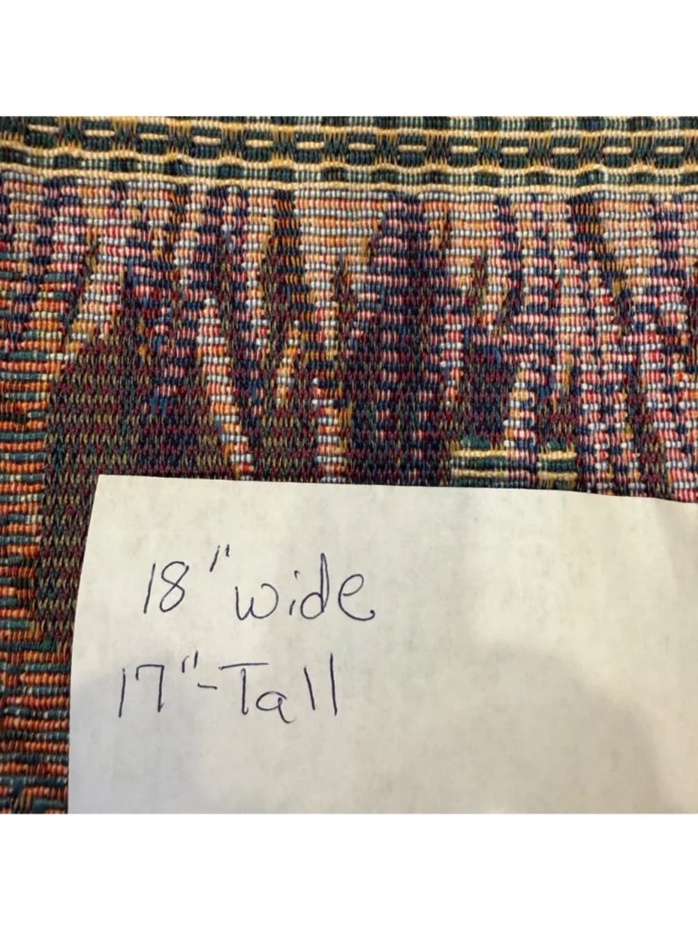 Craft woven tapestry